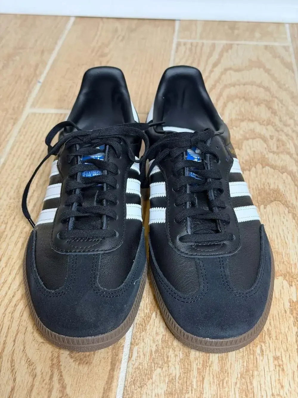 Adidas Samba OG Black White Gum Sneakers Size Men's 5 / Women's 6.5